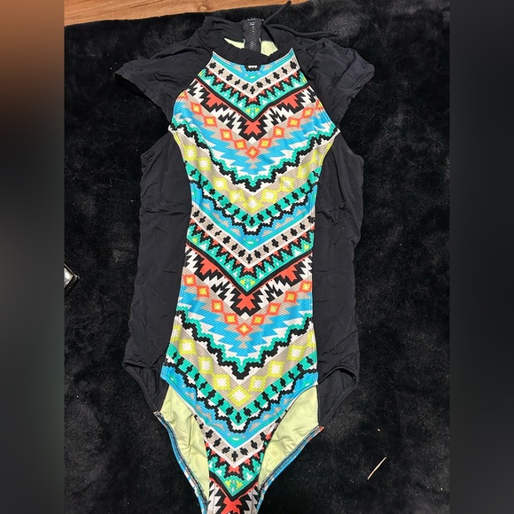Seafolly Vibrant Patterned women swimsuit - Picture 1 of 9